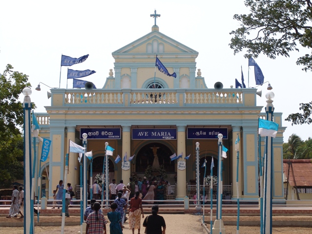 The Holy Shrine of Our Lady of Madhu!