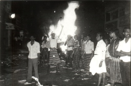 Tamils were killed and their properties were burned in the seventies long before LTTE came to the scene