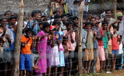 Concentration camps for Tamils in Sri Lanka