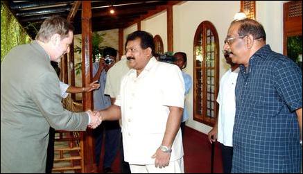 Norway FM meets LTTE Chief: Courtesy: Tamilnet.COM
