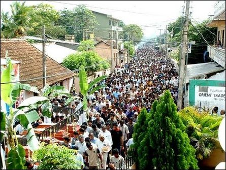 Trinco Students Funeral!