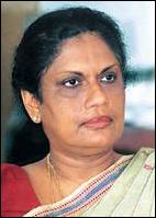 Chandrika Kumaratunga