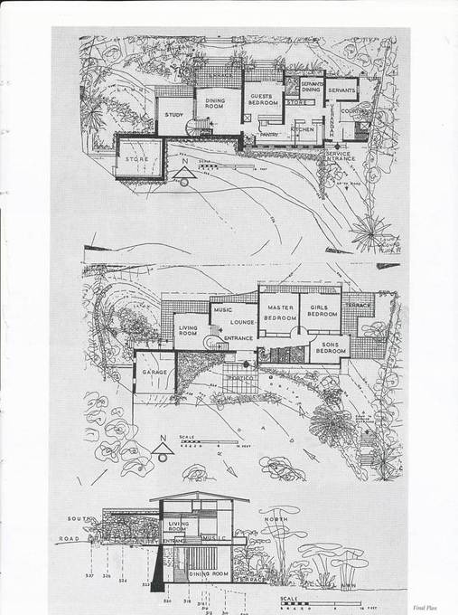 Karunaratne House Drawings