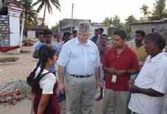 Jim Karygiannis in Sri Lanka..