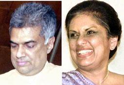 UNP Leader: Ranil Vikranasinge