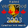 Canadian Web Award 2003!