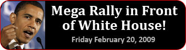 Mega rally in Washington DC on Feb 20th