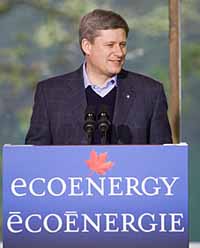 PM unveils ecoENERGY Renewable Initiative! 