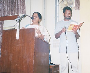 Puthiyamdhavi in the Mumbay malaiyaala meeting..