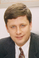 PC Leader Stephen Harper